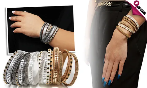 Double Wrap Suede Bracelet for Women!